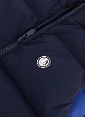Petit Bateau - Düz Kesim Kolsuz Şişme Yelek | Mavi