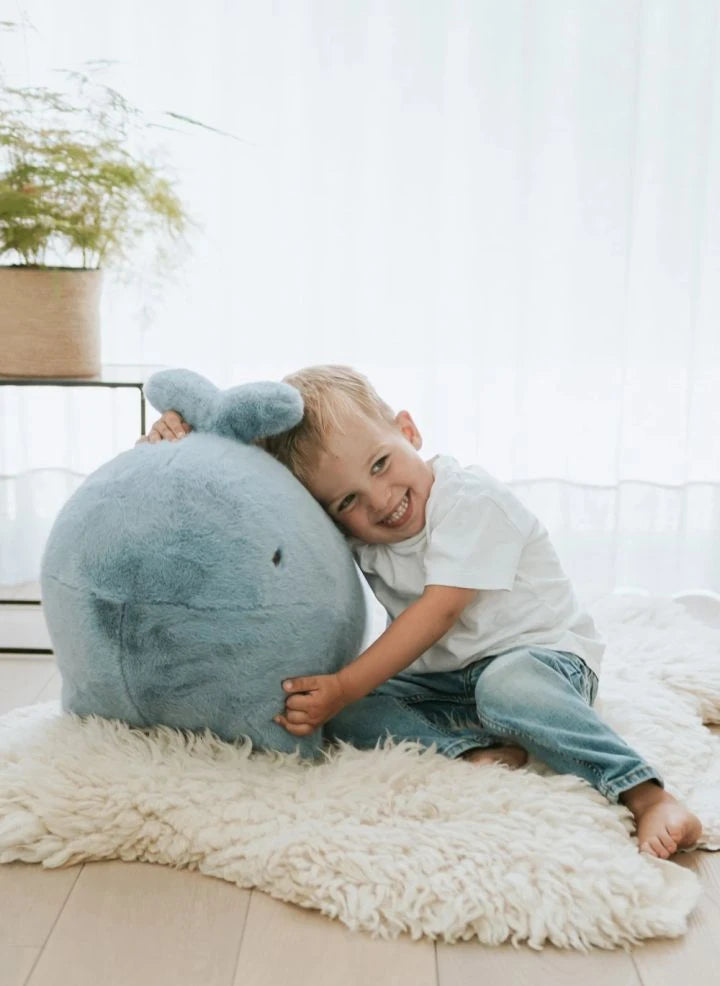 Wild & Soft - Ballena mecedora | Azul