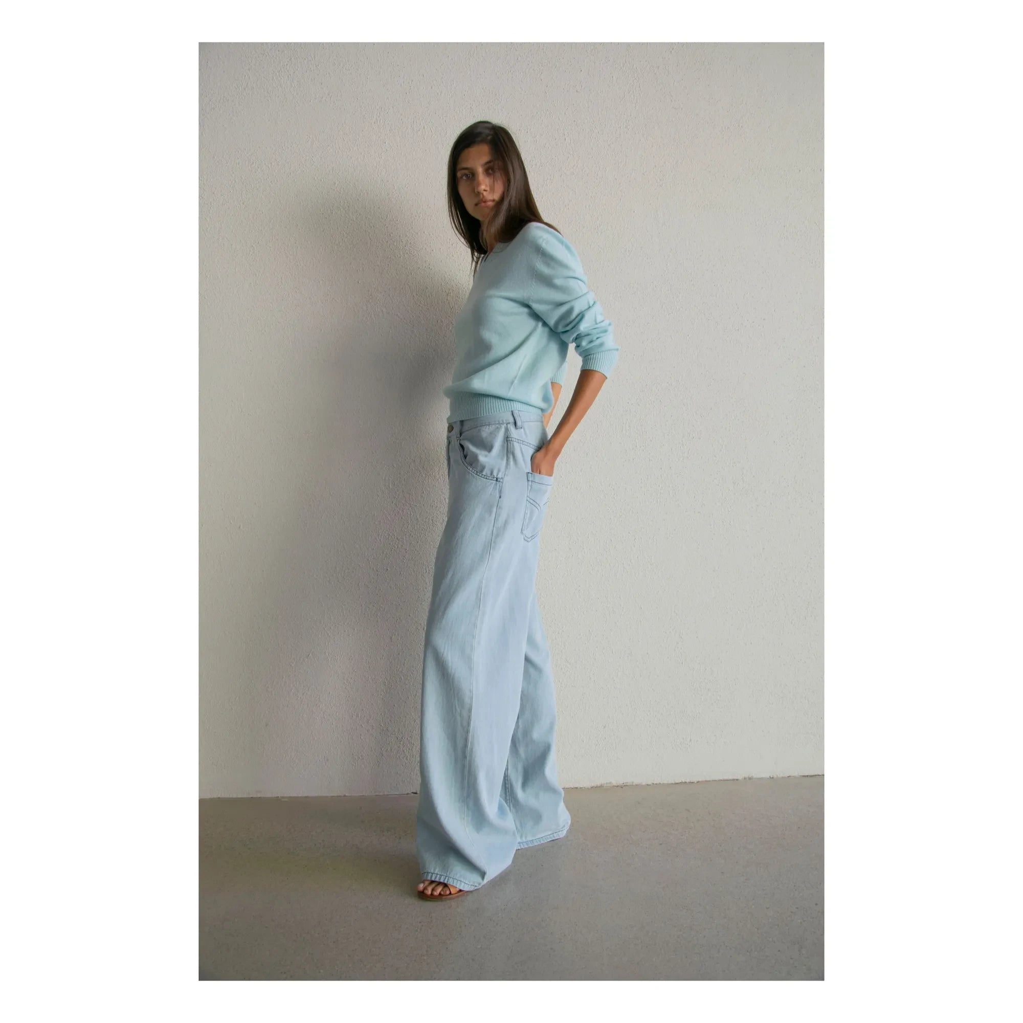 THEAVANT - Zeynep Weite Hose | Blau