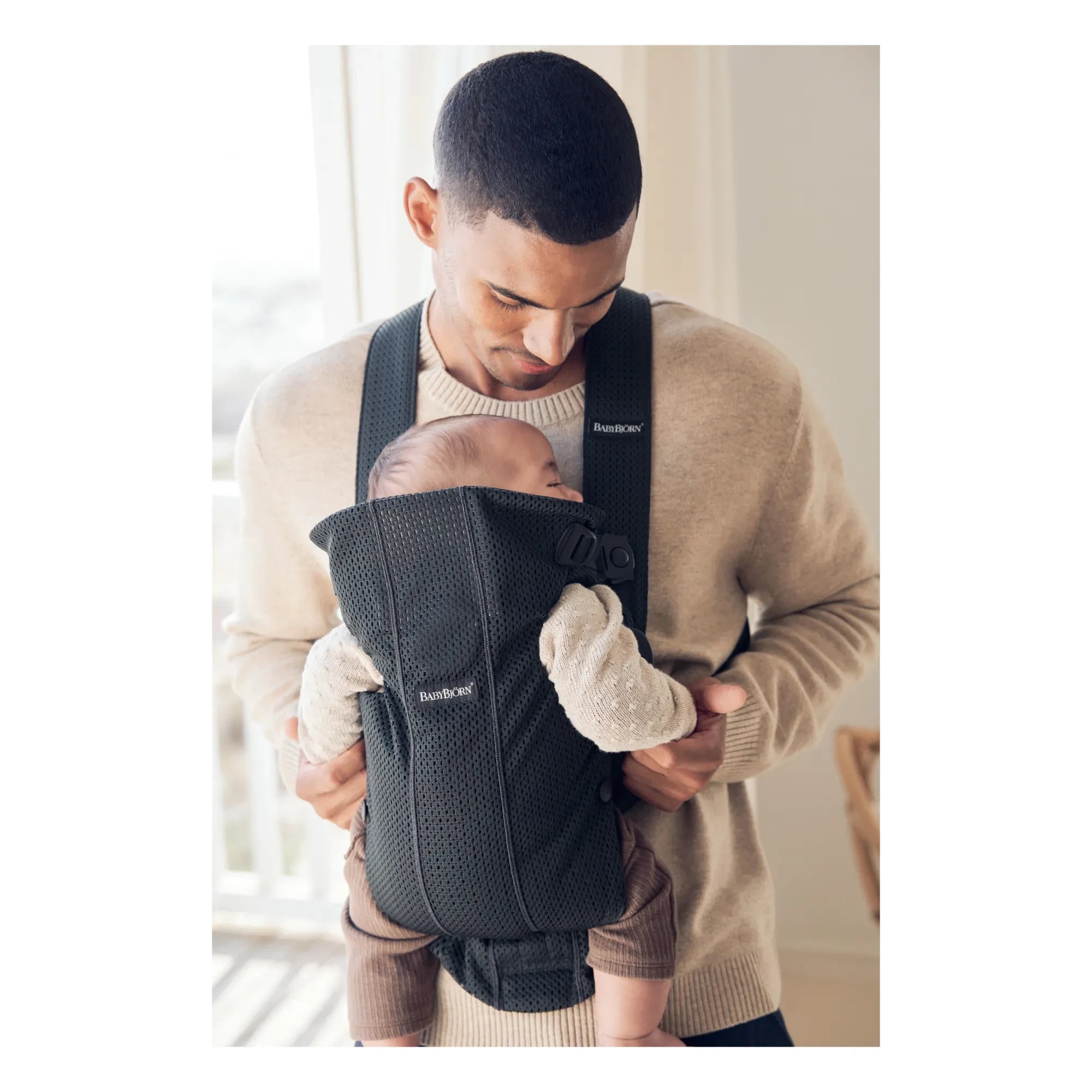 BabyBjörn - Mini Mesh Bebek Taşıyıcı | Siyah