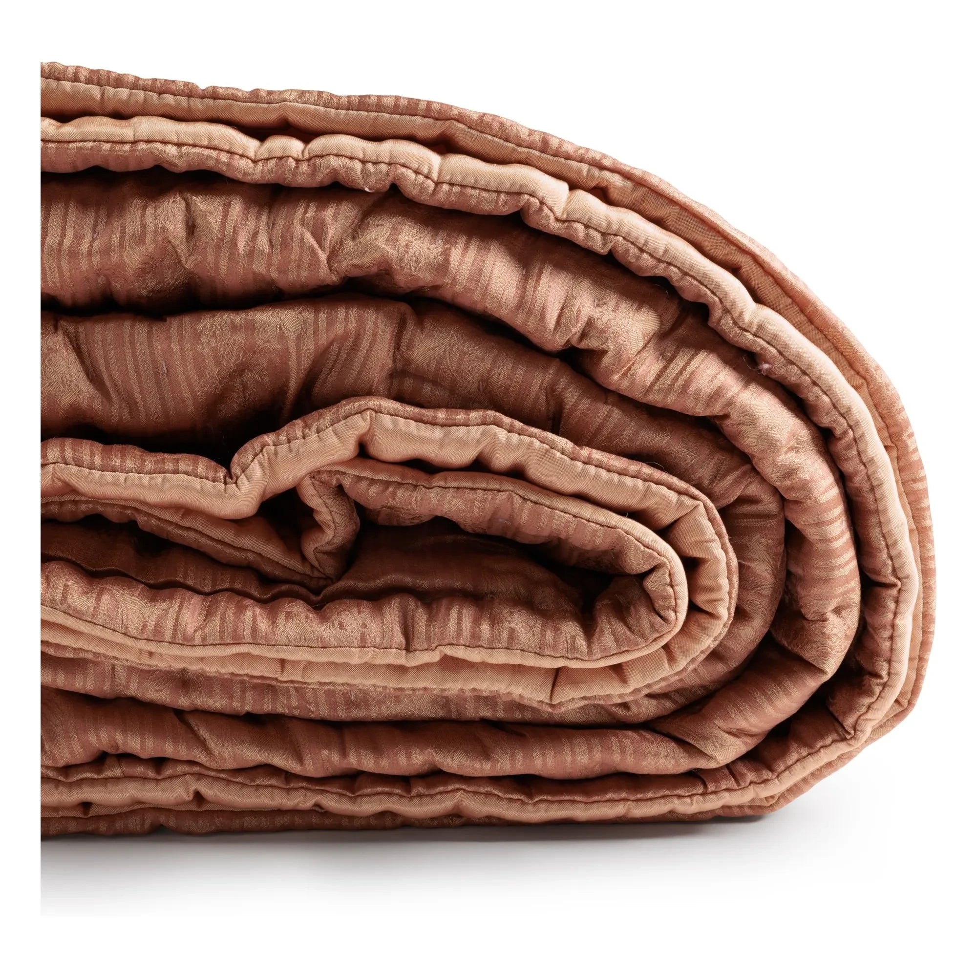 Le Monde Sauvage - Ritournelle Silk Bedspread | Blush