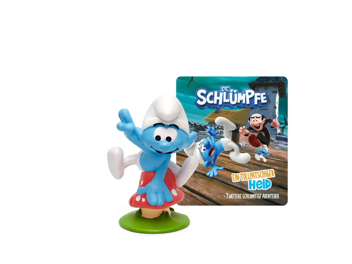 Tonies - Almanca Sakar Bir Kahraman ve 3 Diğer Şirin Macera - The Smurfs