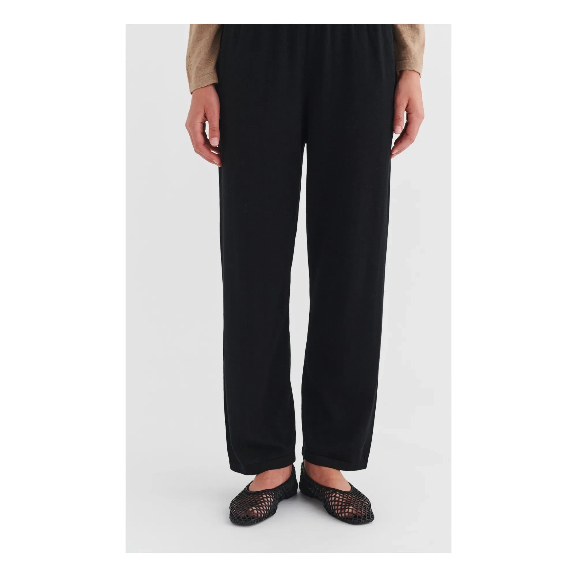 FUB - Gerades Bein Hose | Schwarz