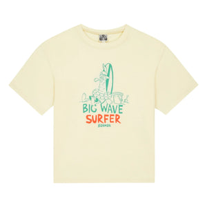 Bonton - Livo Big Wave T-Shirt | Vanille