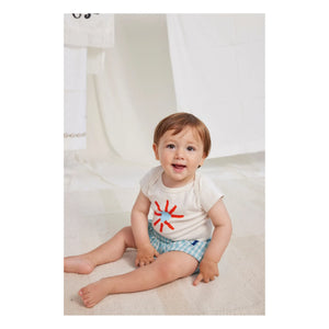 Bobo Choses - Vichy Bloomers | Hellblau