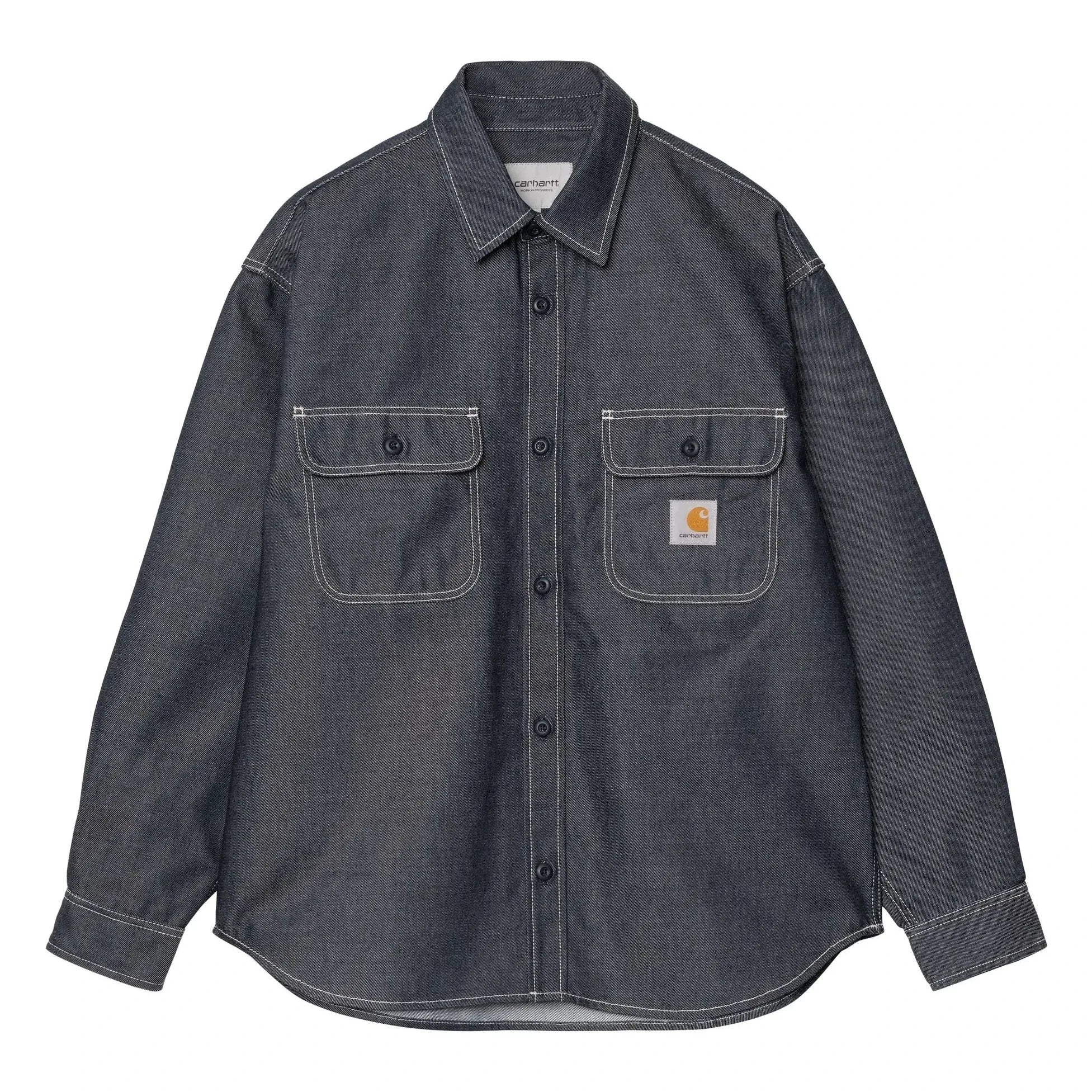 Carhartt WIP - Tigan gömlek | Vintage mavi denim
