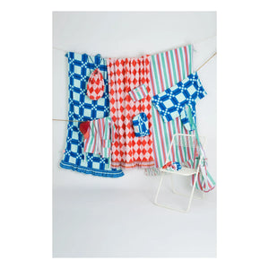 Jera Mini - Striped Ruffled Beach Towel