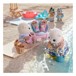 Sylvanian Families - Familia Nutria Marina