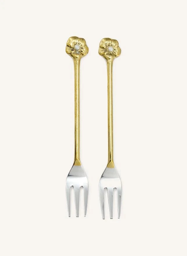 Doing Goods - Zoey Çatallar - 2'li Set | Gold