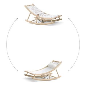 Oliver Furniture - Oak Baby and Toddler Rocking Chair | White