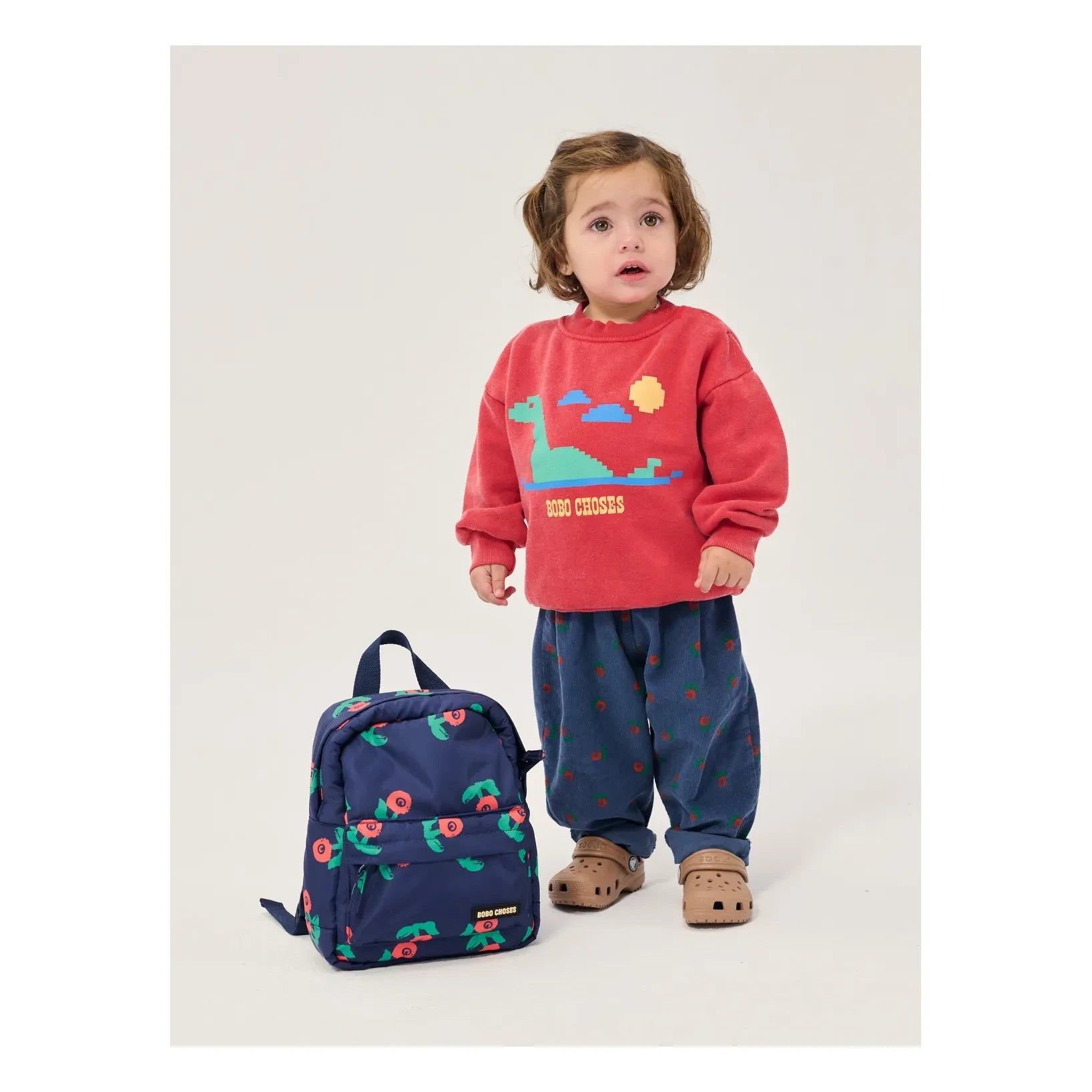 Bobo Choses - Sweat Lake Organik Pamuk Bebek | Kırmızı