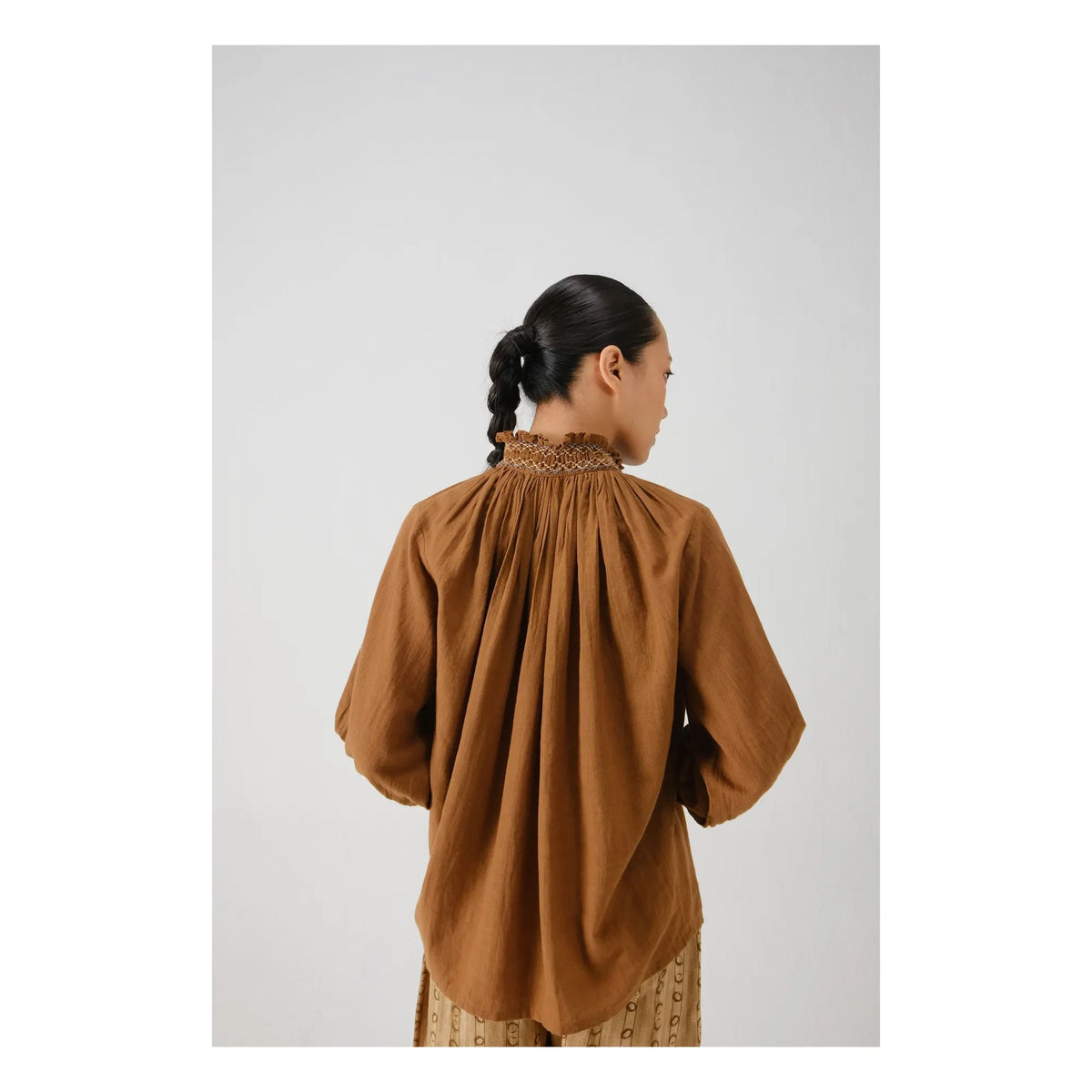 CORD - Blusa bordada Farmer Bloom | Rosa Palo