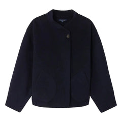 Soeur - Windsor Wollmantel | Marineblau