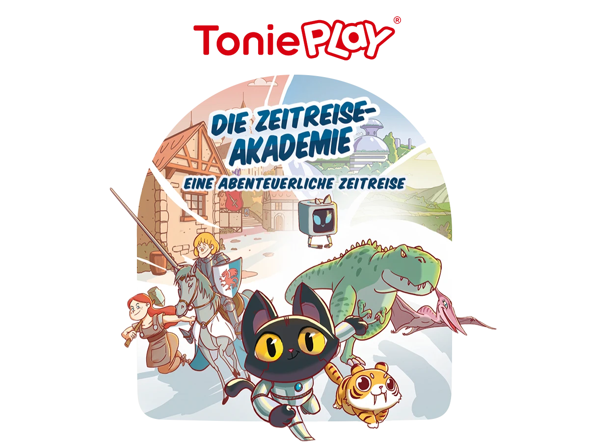 Tonies - German Time Travel Academy: A time travel adventure for young explorers! - Tonieplay