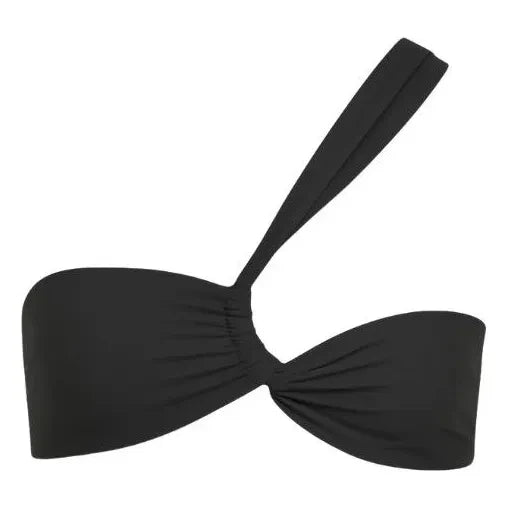 Vanessa Sposi - Le New Asymmetric Swim Top | Black