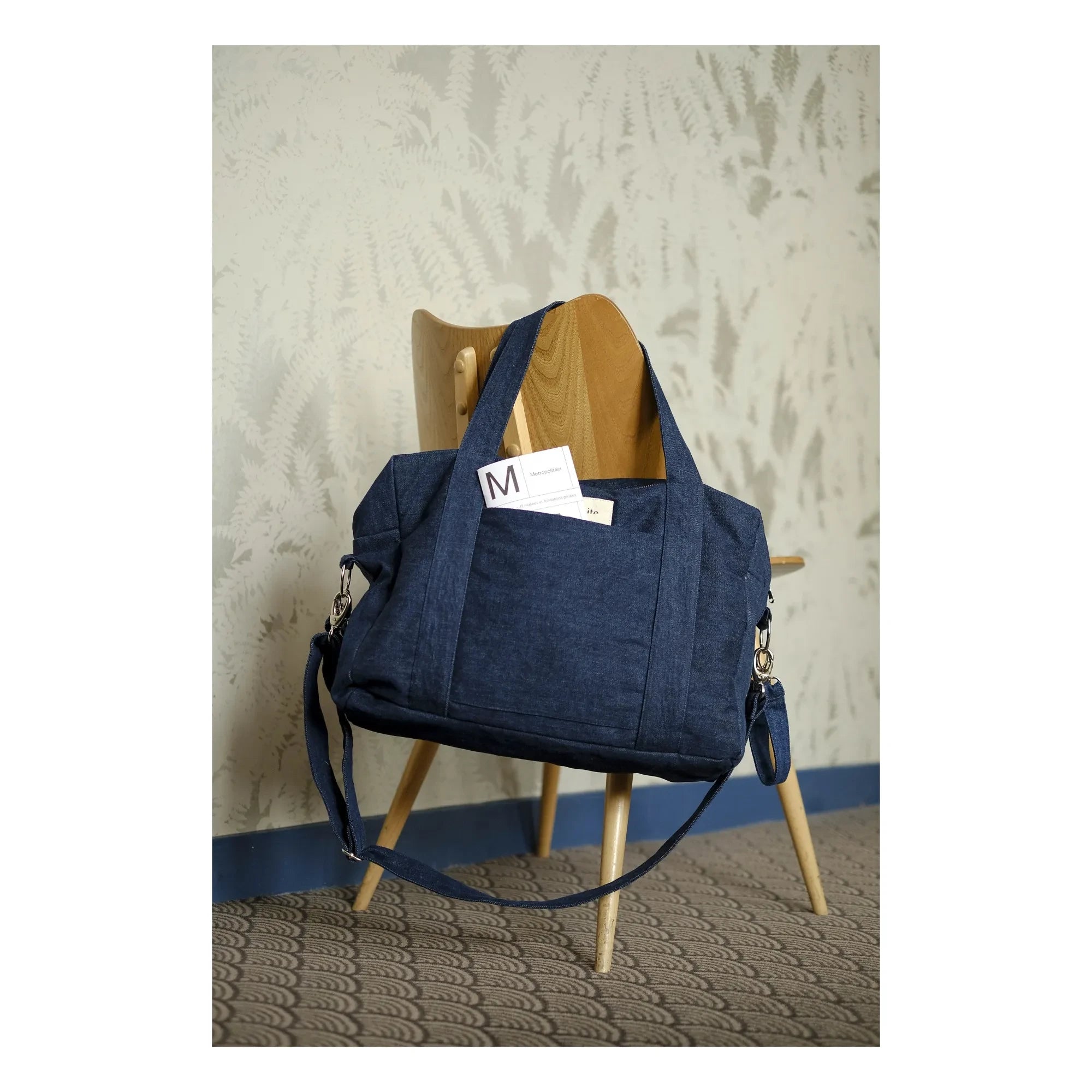 rivedroite - Darcy Baby Diaper Bag | Denim Raw