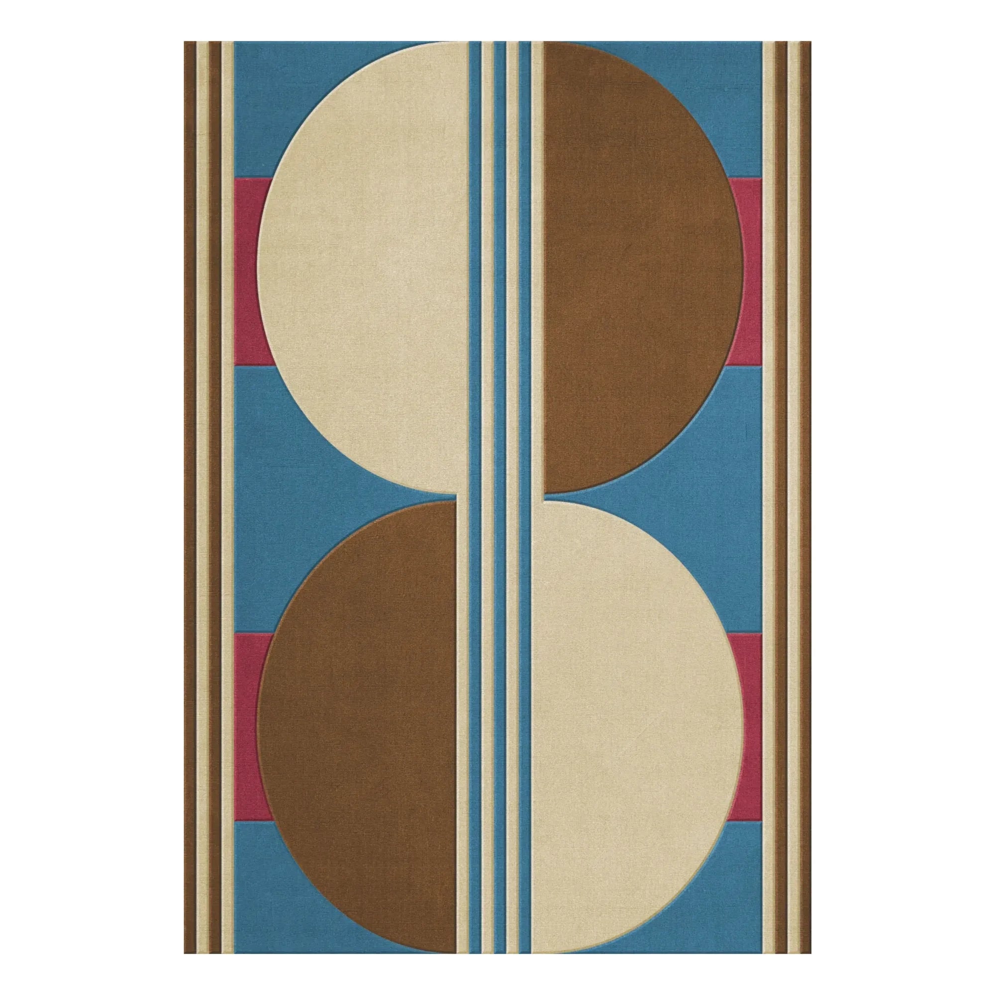 Layered - Alfombra de lana Mezza Confetto | Multicolor