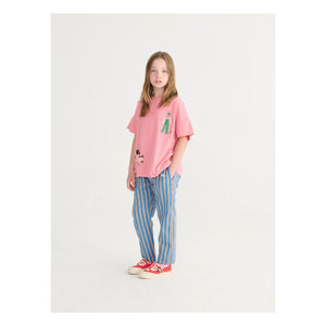 Bobo Choses - Farm T-Shirt Bio-Baumwolle | Rosa