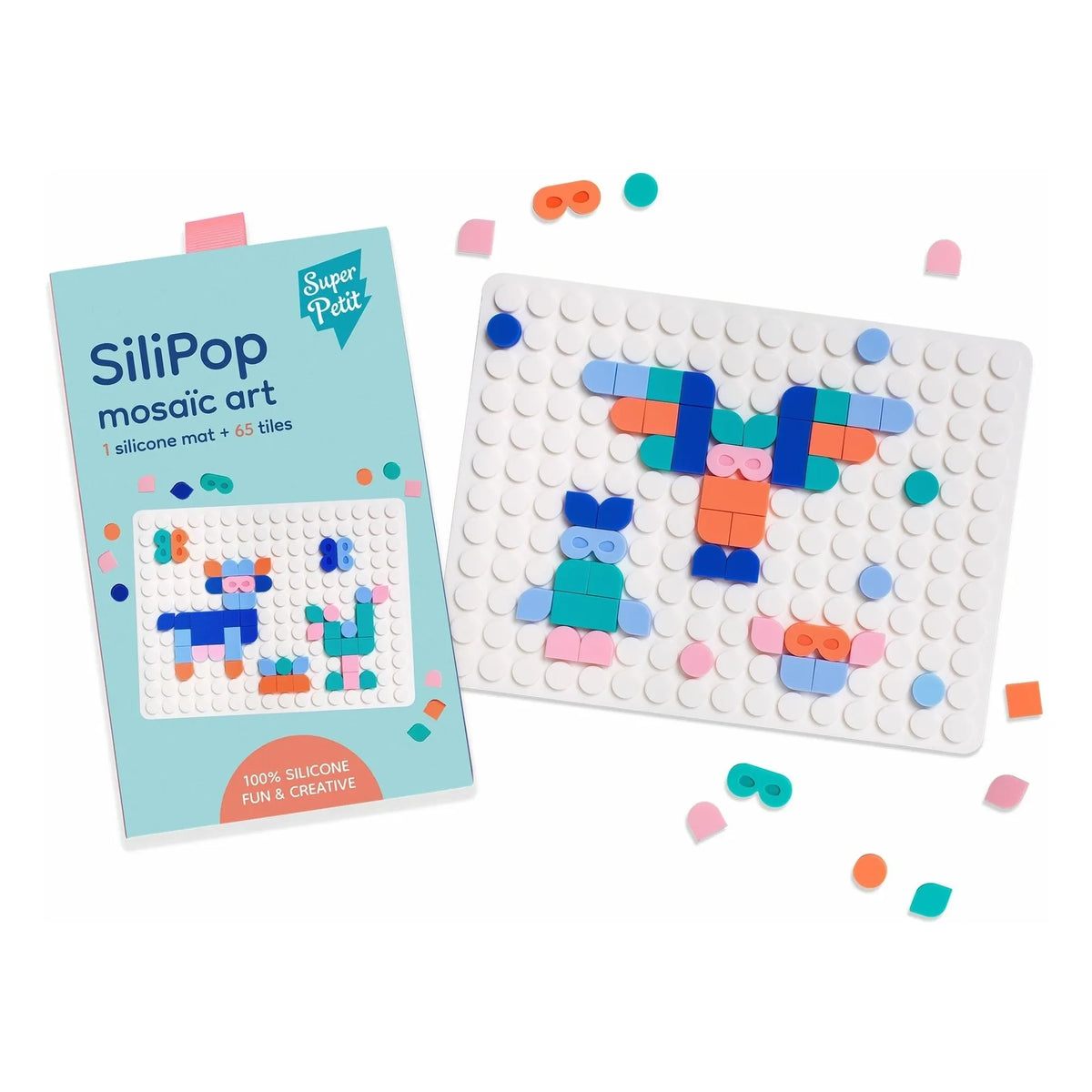 Superpetit - Set de mosaico con clips Silipop