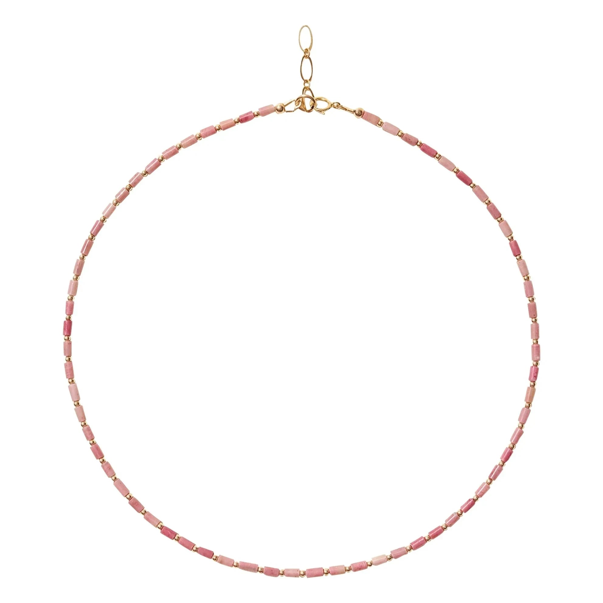 Camille Colette Studio - Baia Rhodonite Necklace | Pink