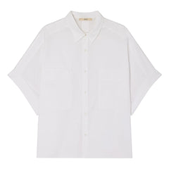 Sessùn - Camisa de algodón Dellord | Blanco
