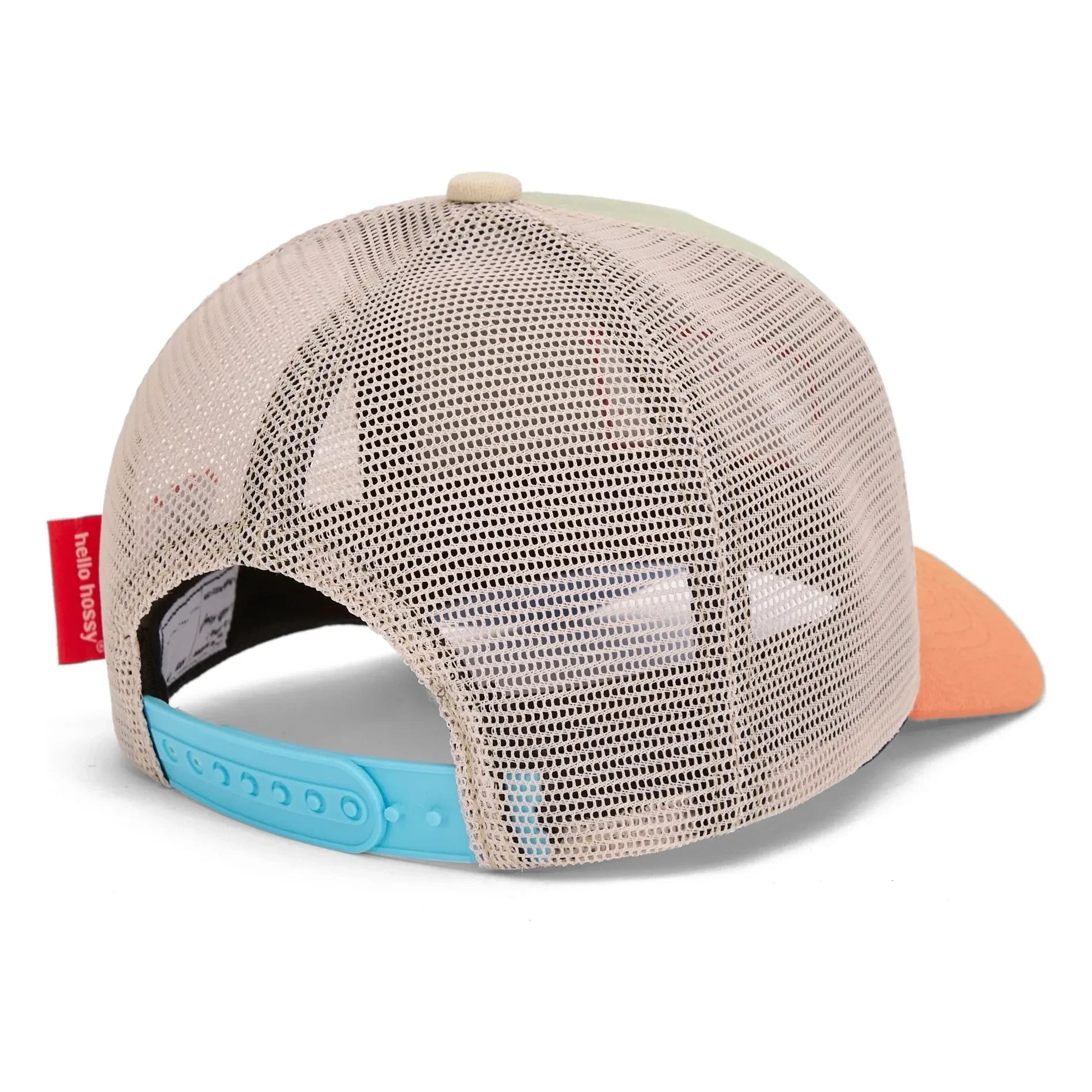 Hello Hossy - Trucker Mini Organic Cotton Curved Brim Cap | Light Green