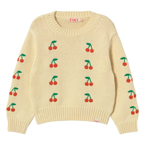 Tinycottons - Cherry Kazak | Soluk sarı
