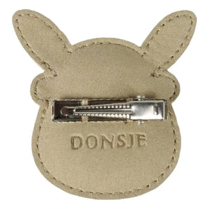 Donsje - Broche Stanzen Conejo | Marrón oscuro