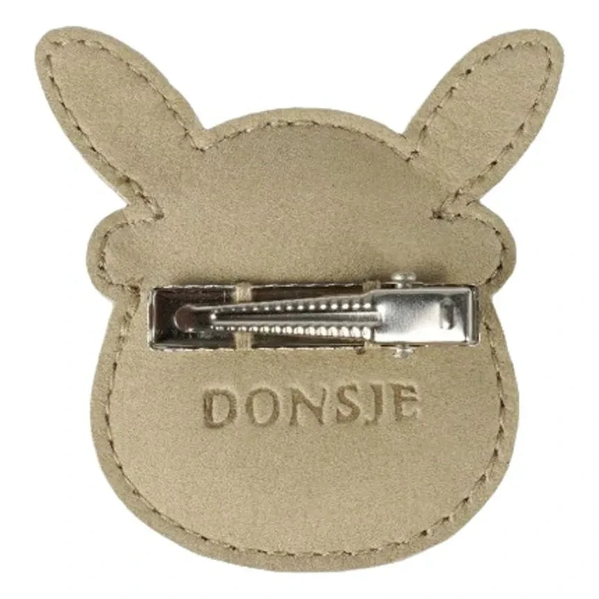 Donsje - Broche Stanzen Conejo | Marrón oscuro