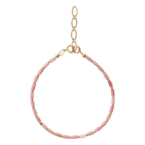 Camille Colette Studio - Baia Rodonit bileklik | Pembe