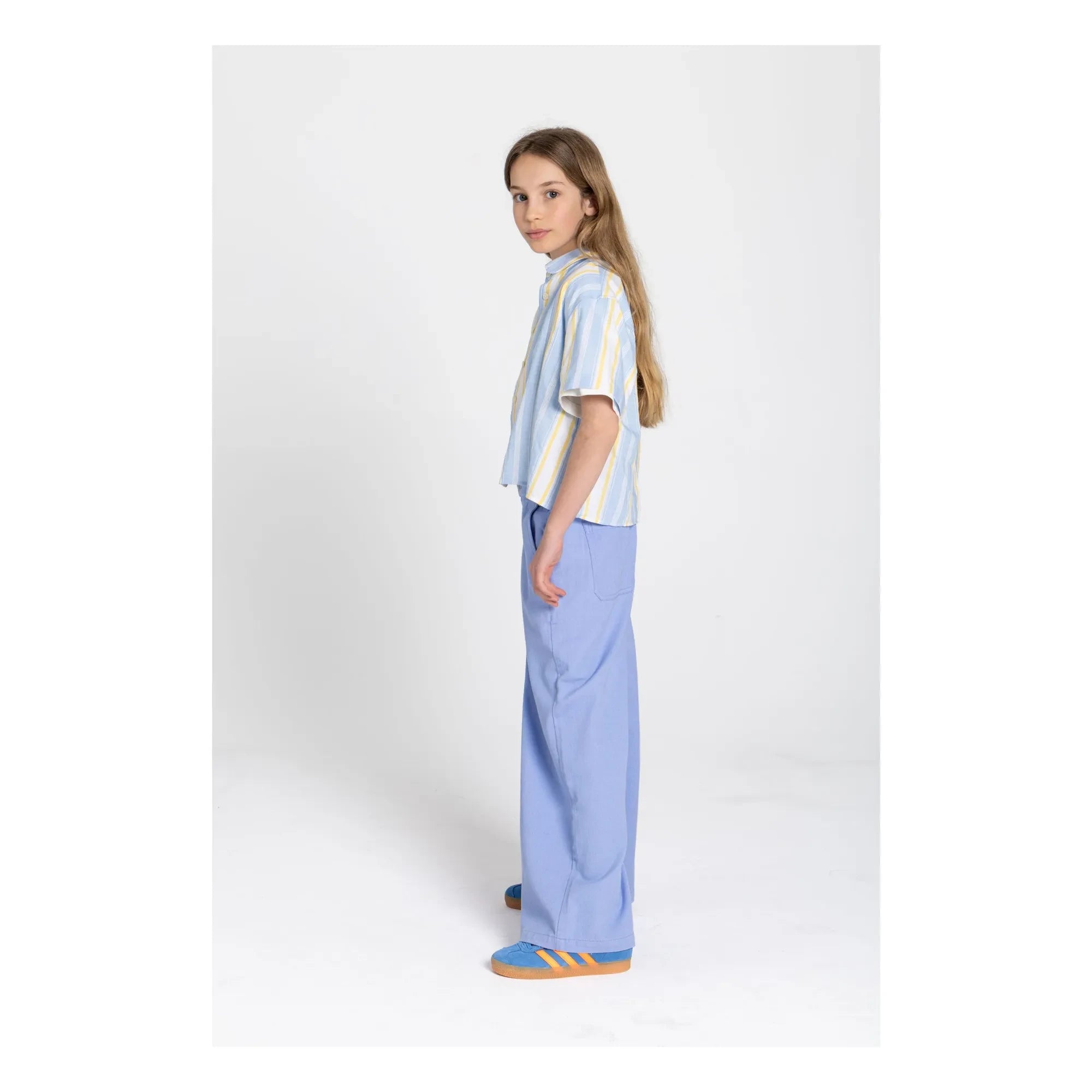 Smallable Kid - Paloma Geniş Paça Pantolon | Açık mavi