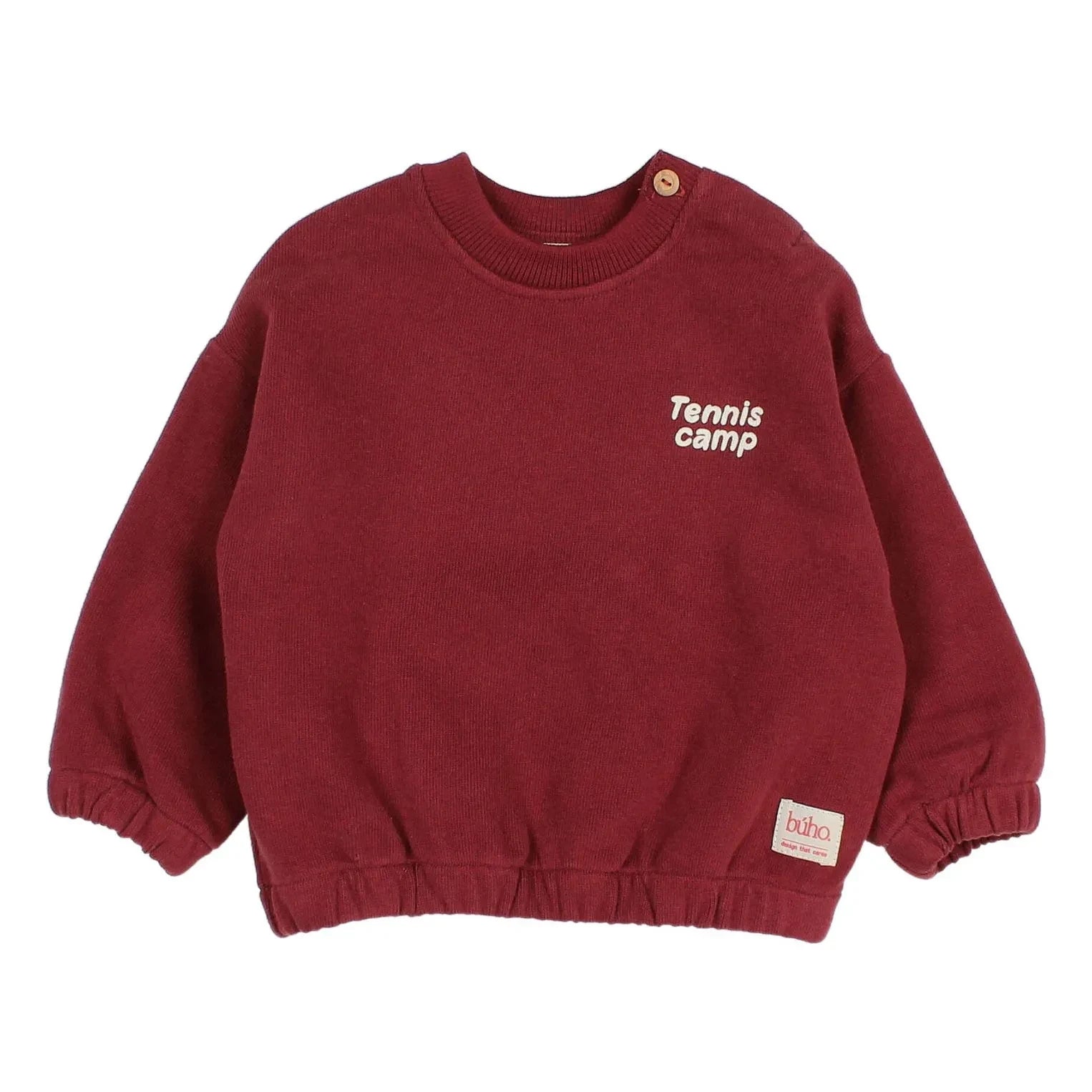 Búho - Sweatshirt Tenis Kampı Bebek | Bordo