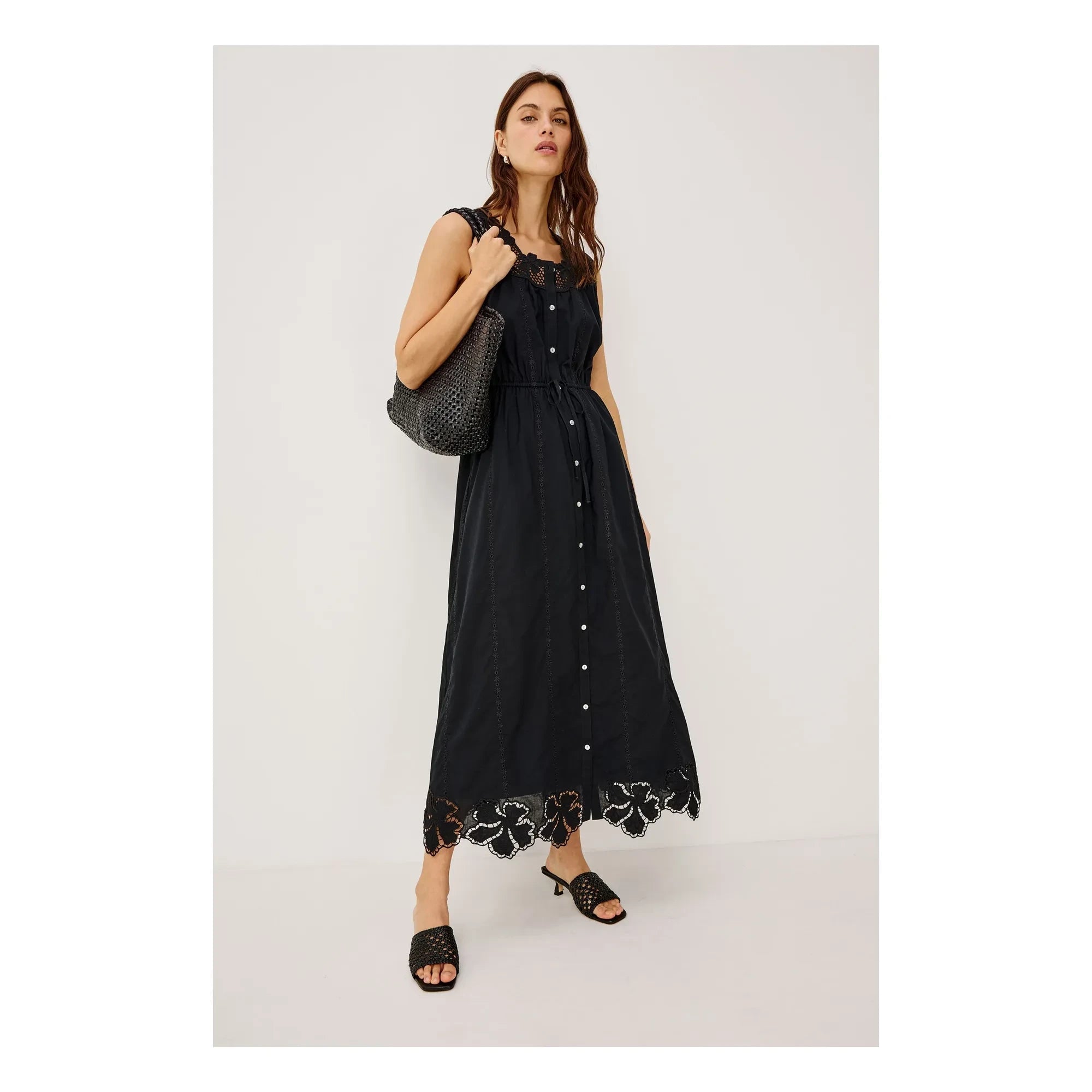 Rails - Lorina elbise | Siyah
