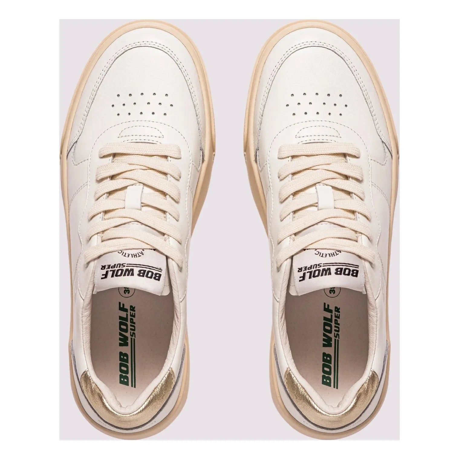 Bob Wolf - Legacy '76 Leder-Sneaker | Gold