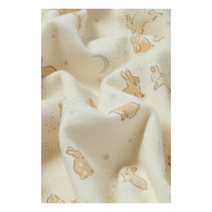 Sleepy Doe - Organic Cotton Bunny Pajamas | Off-White