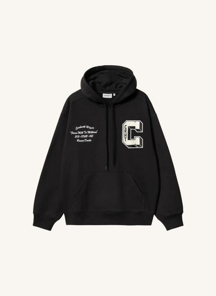 Carhartt WIP - Kahverengi Ördekler Kapüşonlu Sweatshirt | Siyah