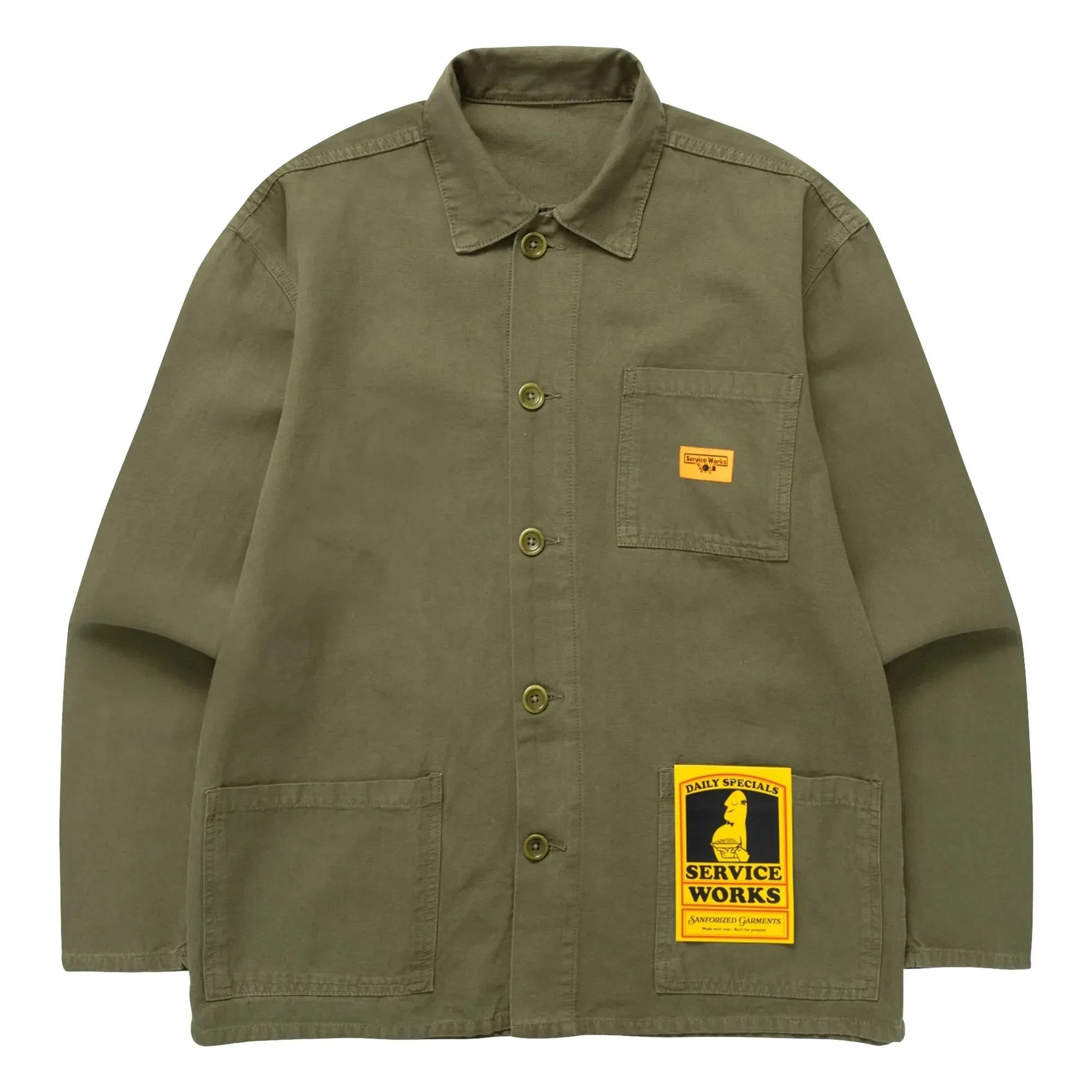 Service Works - Sobrecamisa Canvas Chore | Caqui