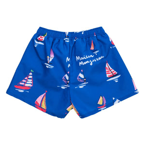 Maison Mangostan - Voiles Badeshorts | Blau