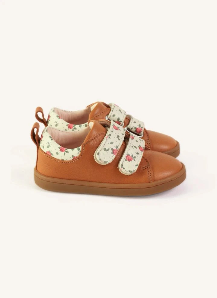 Lazare - Mahaut Çiçek Desenli Sneakerlar | Camel
