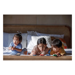 Plan Toys - Mini Vehículos de Madera - Set de 5
