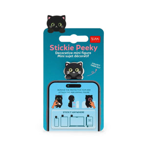 Legami - Dekoratif Yapışkanlı Figürin - Stickie Peeky - Kedi