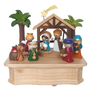 Wooderful life - Music Box Crèche