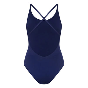 Smallable Woman - Amy One-Piece Cross-Back Swimsuit | Indigo Blue