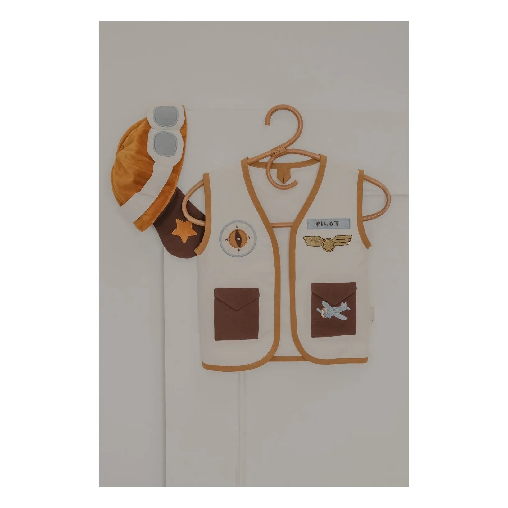 Fabelab - Aviator Kostümü | Ecru
