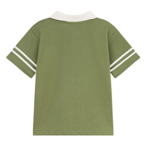 Petit Bateau - Einfaches Poloshirt | Khaki
