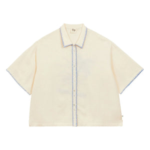 a.p - Vacaciones camisa de algodón | Crudo