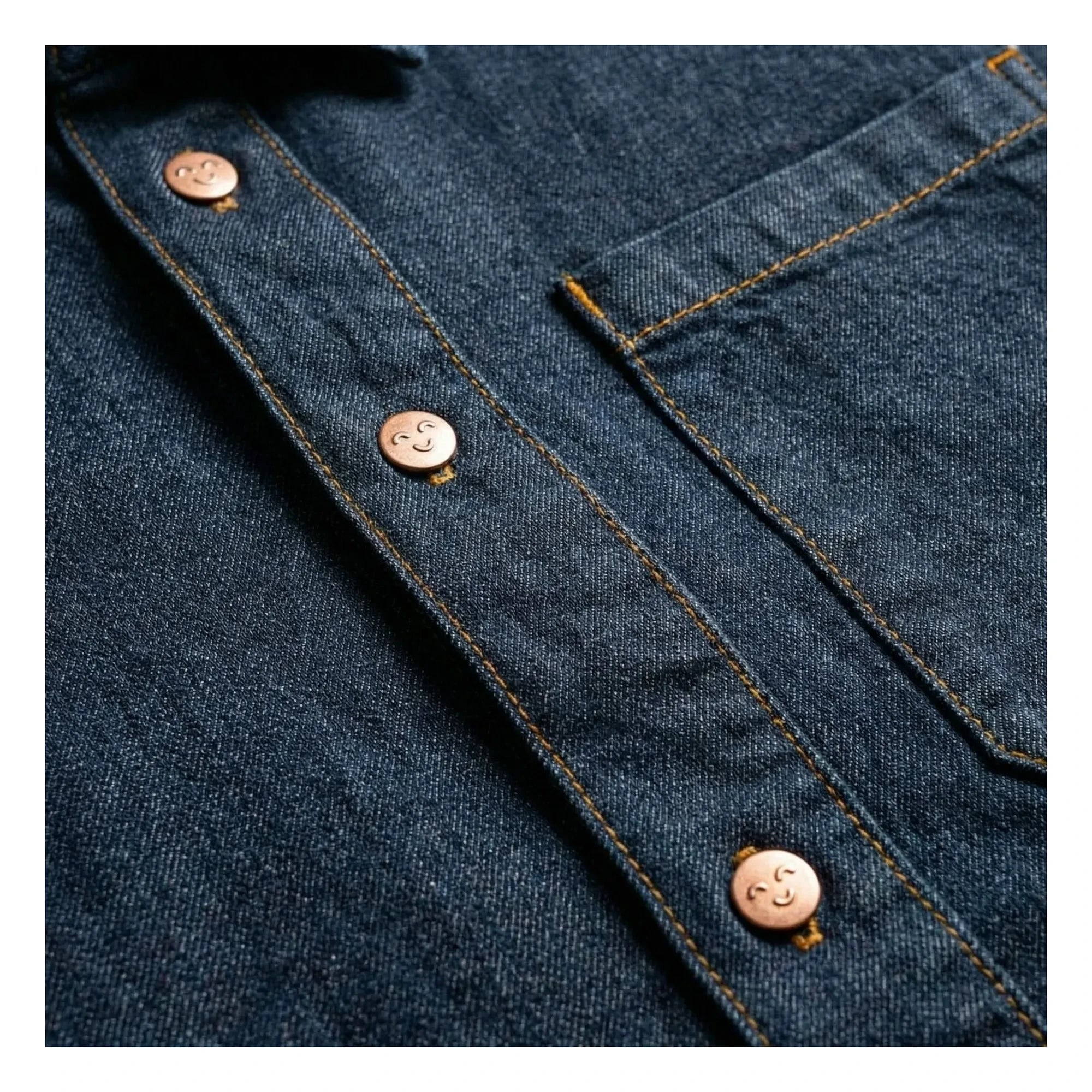 Finger in the nose - Harper Denim Hemd | Dunkelblau