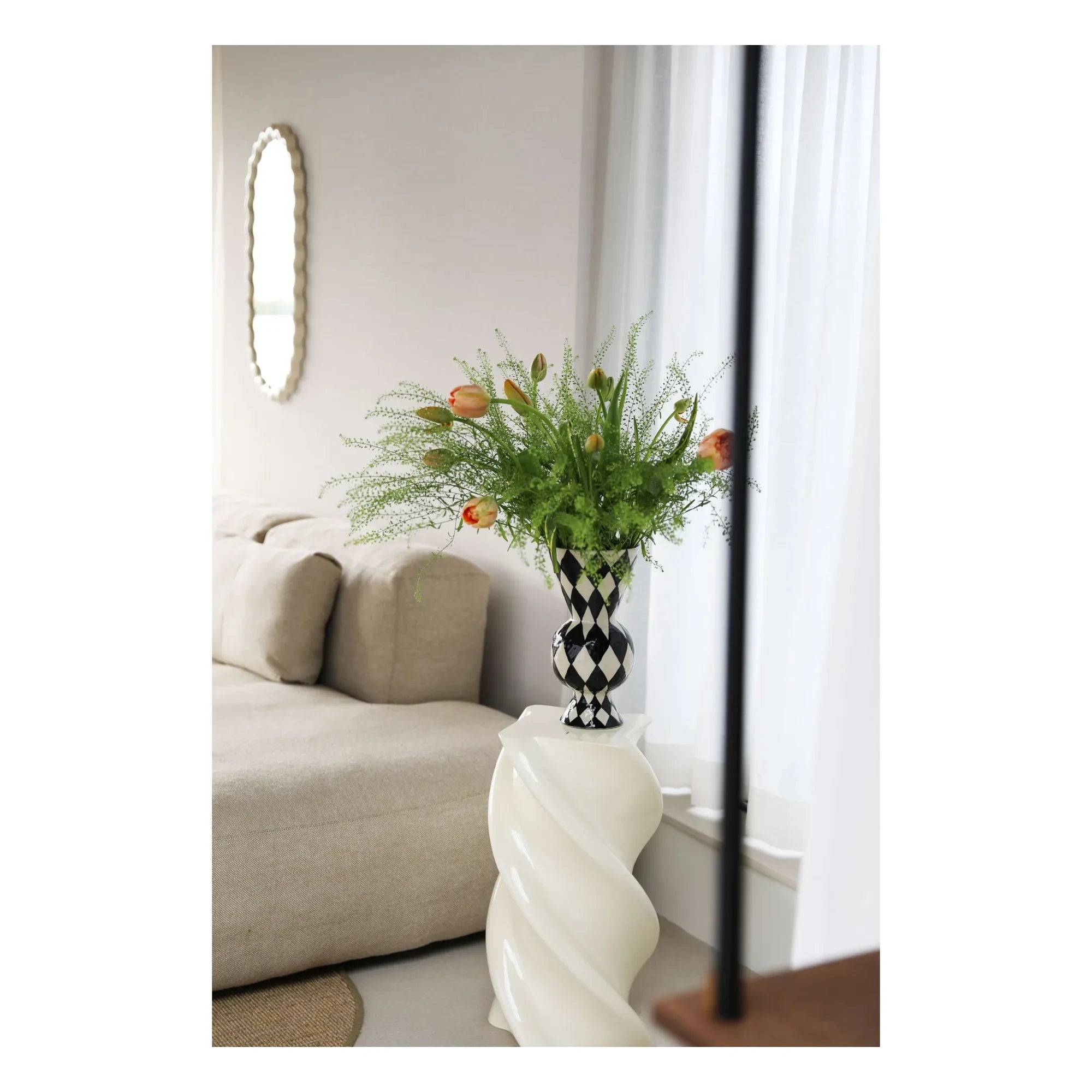 &Klevering - Rombik Vase | Black