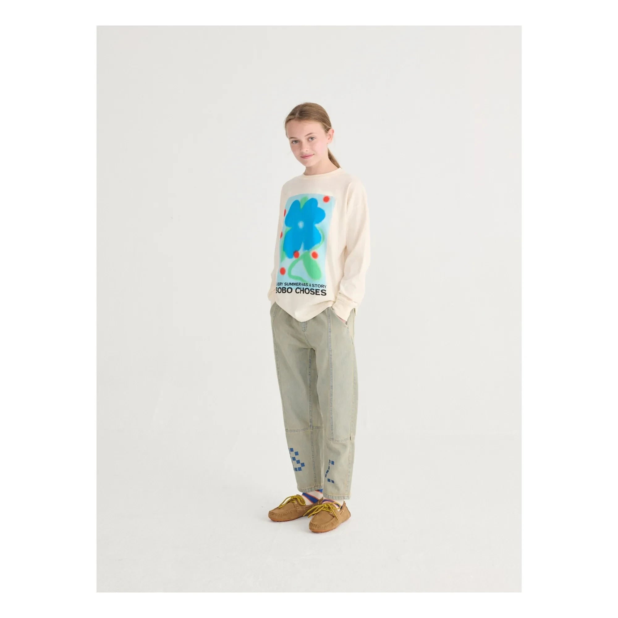 Bobo Choses - BC Washed Organic Cotton Jeans | Blue