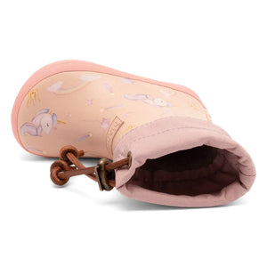 bisgaard - Botas de lluvia barefoot con unicornio | Rosa